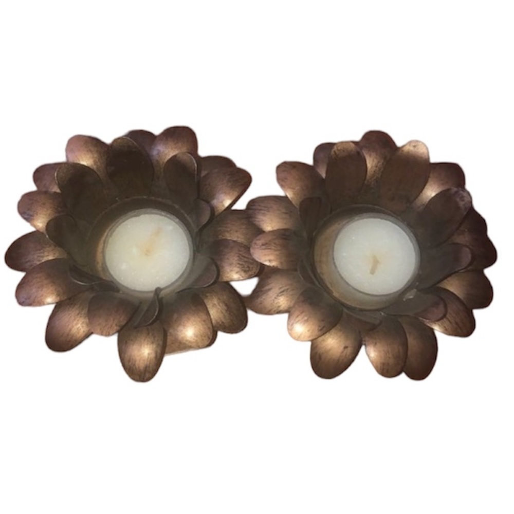 Copper Votive Holders- set of Two